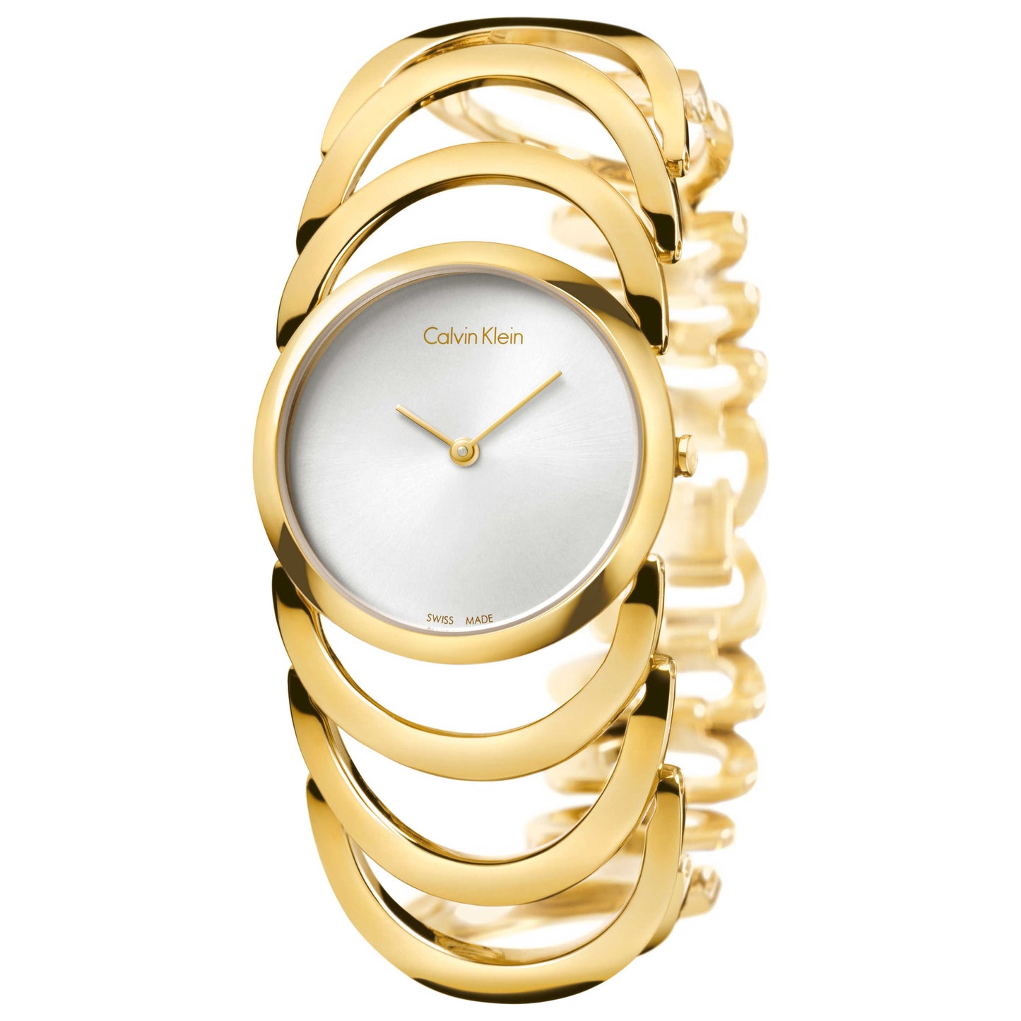 Front view of Calvin Klein Body Women's Swiss Quartz (Battery-Powered) Watch K4G23526