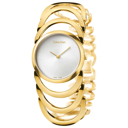 Front view of Calvin Klein Body Women's Swiss Quartz (Battery-Powered) Watch K4G23526