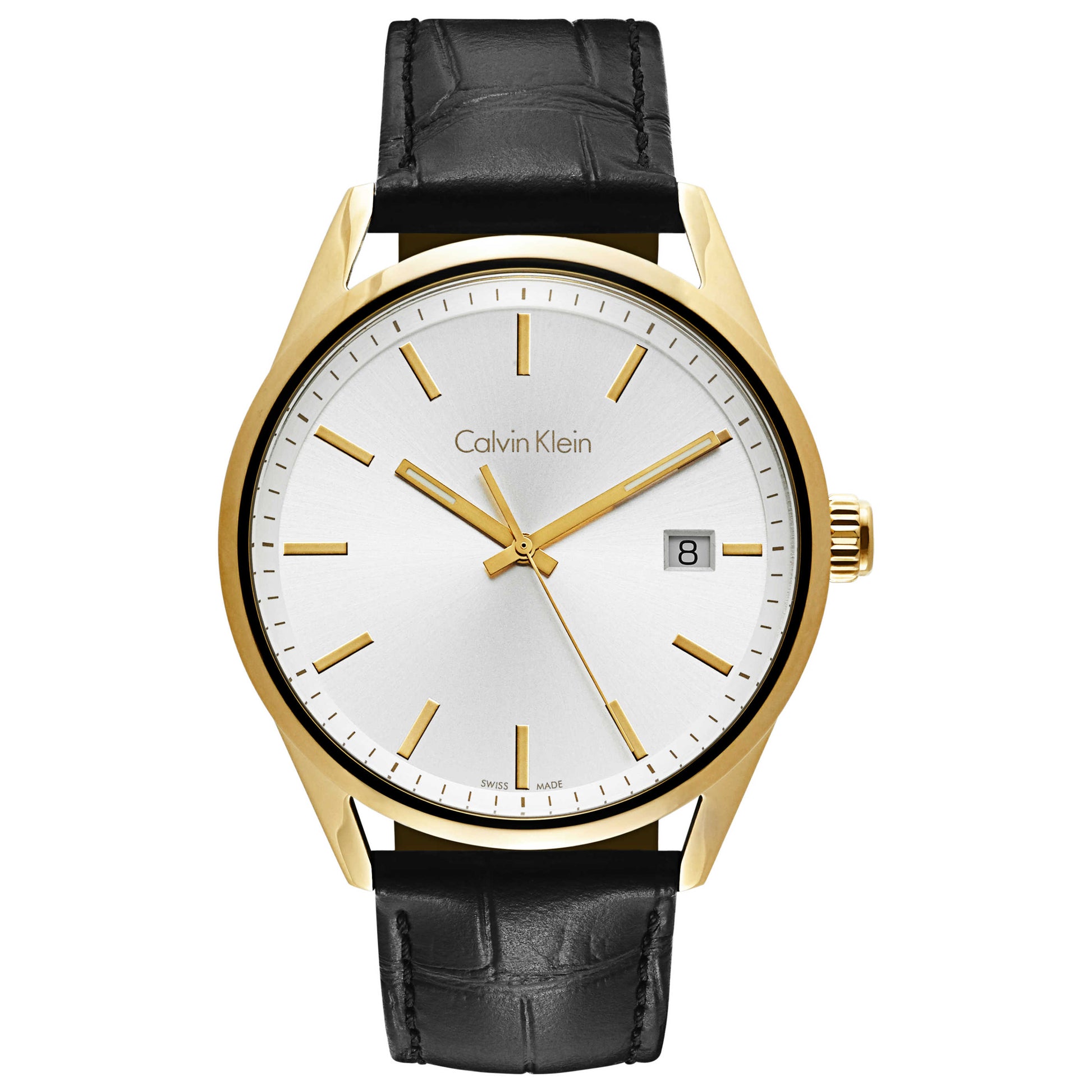 Front view of Calvin Klein Formality Men's Swiss Quartz (Battery-Powered) Watch K4M215C6