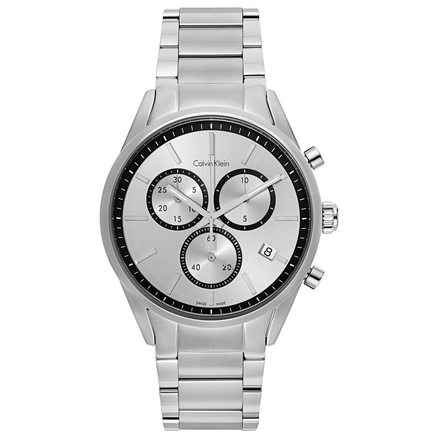 Front view of Calvin Klein Formality Men's Swiss Quartz (Battery-Powered) Watch K4M27146