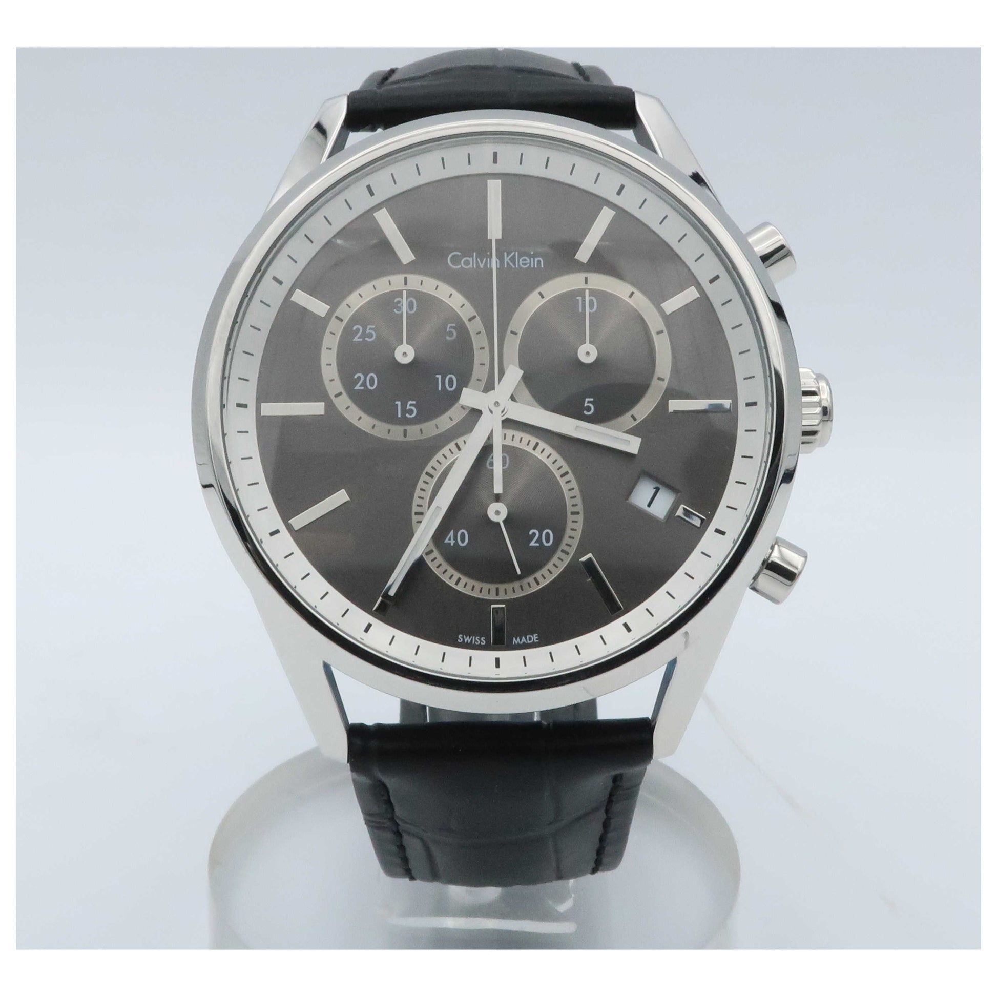 Front view of Calvin Klein Formality Men's Swiss Quartz (Battery-Powered) Watch K4M271C3-SD