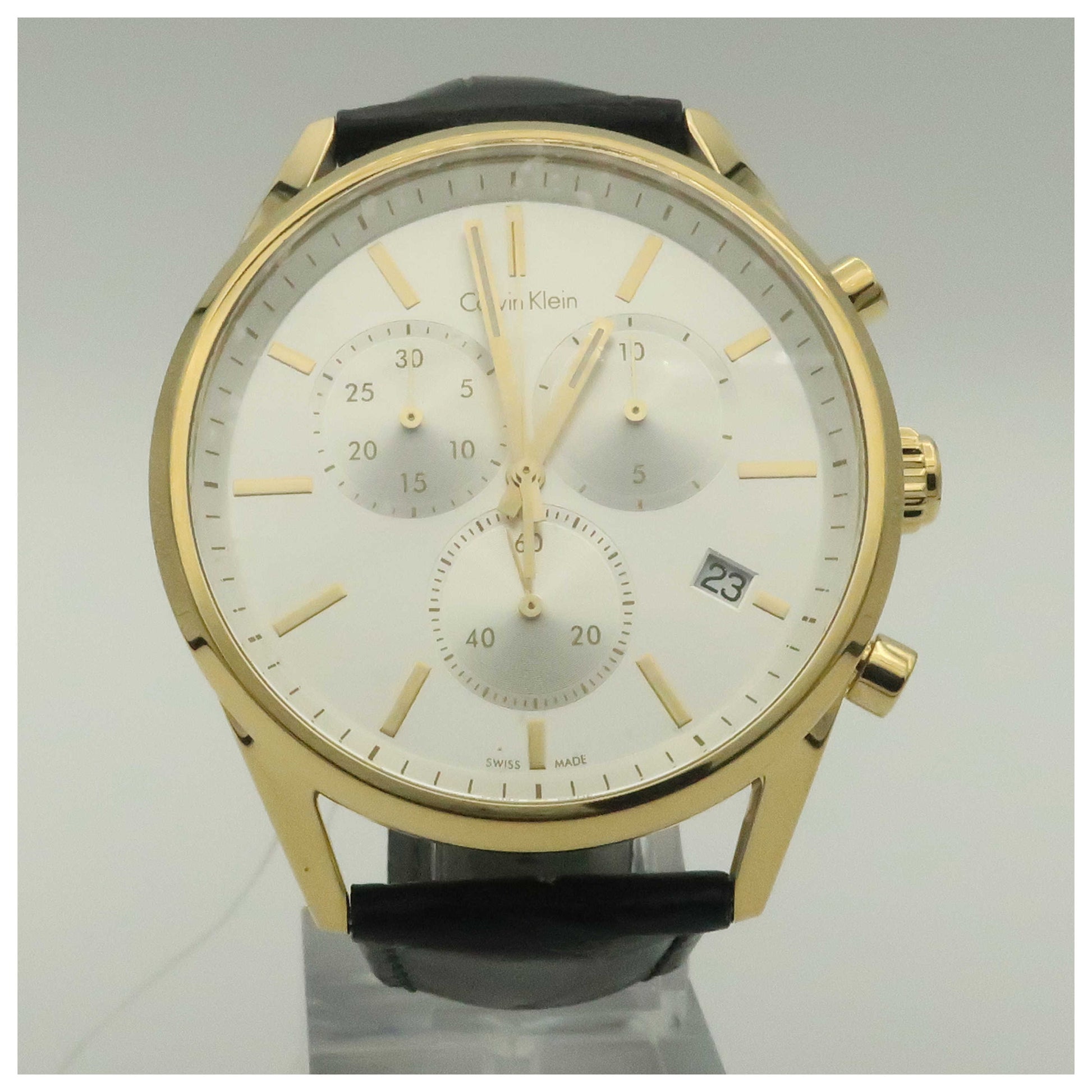 Front view of Calvin Klein Formality Men's Swiss Quartz (Battery-Powered) Watch K4M275C6-SDV