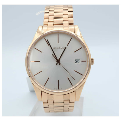 Front view of Calvin Klein Time Men's Swiss Quartz (Battery-Powered) Watch K4N21646-SDV