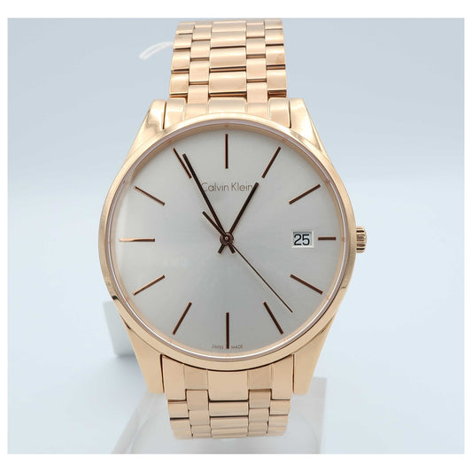 Front view of Calvin Klein Time Men's Swiss Quartz (Battery-Powered) Watch K4N21646-SDV