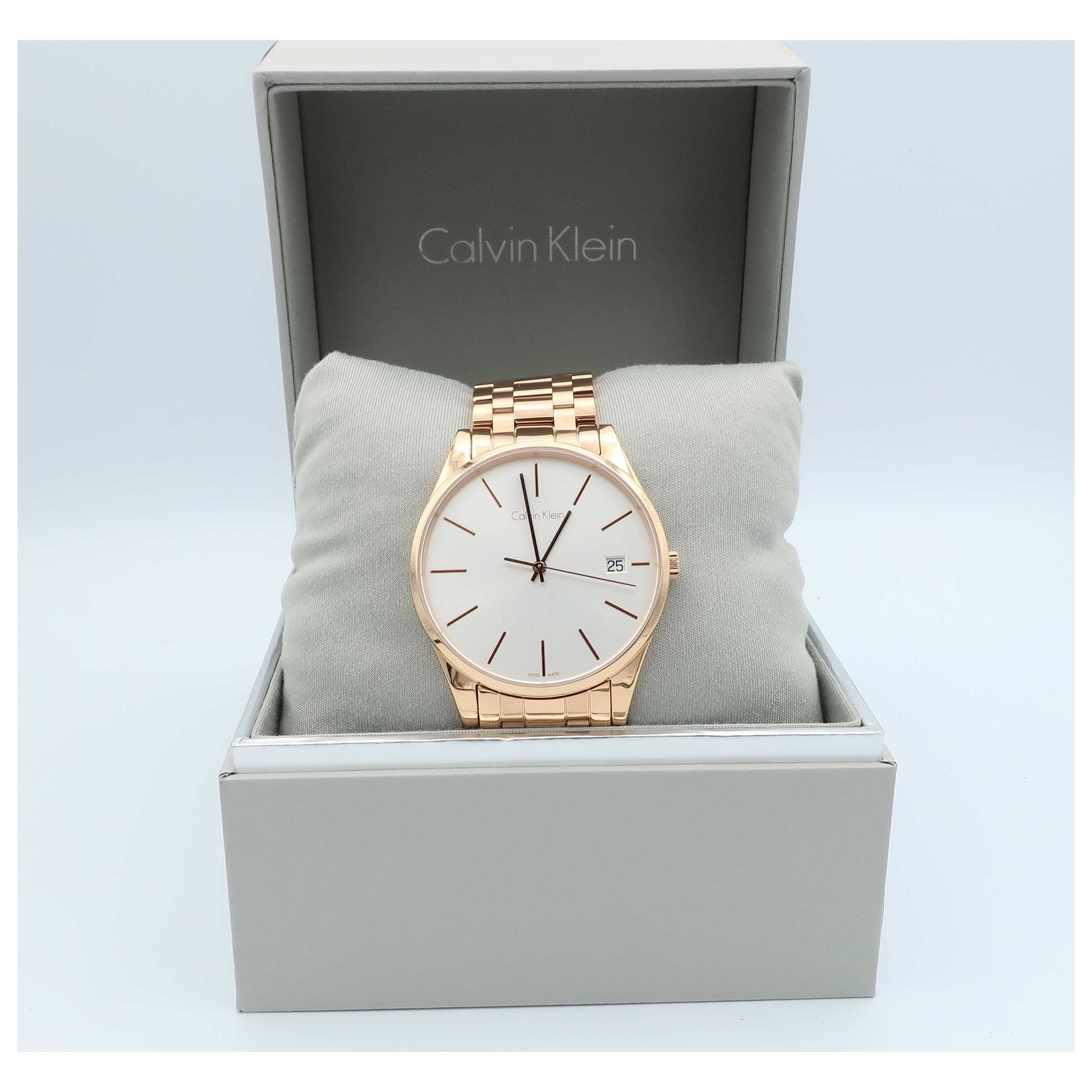 Calvin Klein Time Men's Swiss Quartz (Battery-Powered) Watch K4N21646-SDV - Image #6