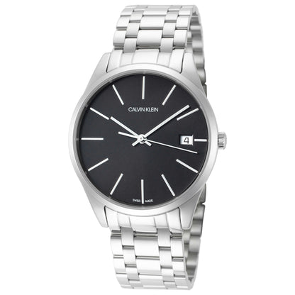 Front view of Calvin Klein Time Men's Swiss Quartz (Battery-Powered) Watch K4N23141