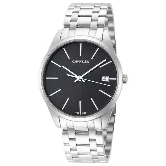 Front view of Calvin Klein Time Men's Swiss Quartz (Battery-Powered) Watch K4N23141