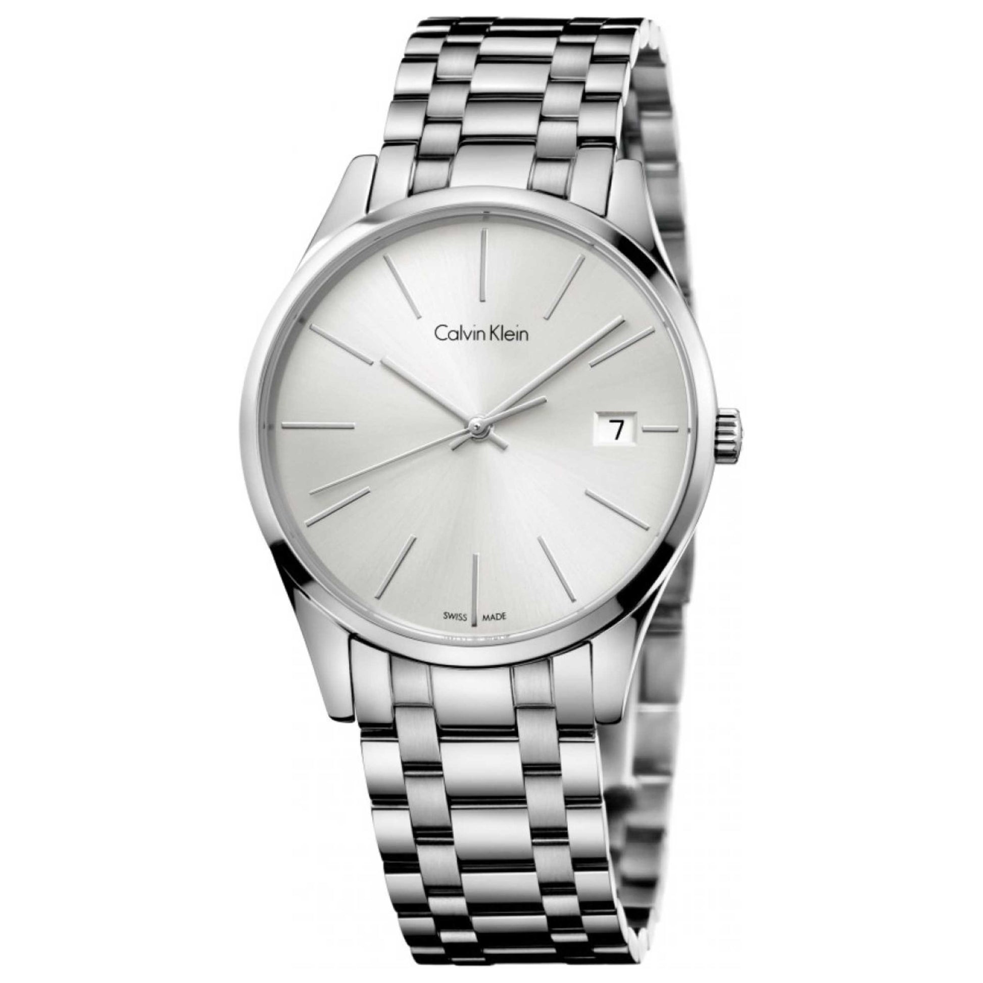Front view of Calvin Klein Time Men's Swiss Quartz (Battery-Powered) Watch K4N23146