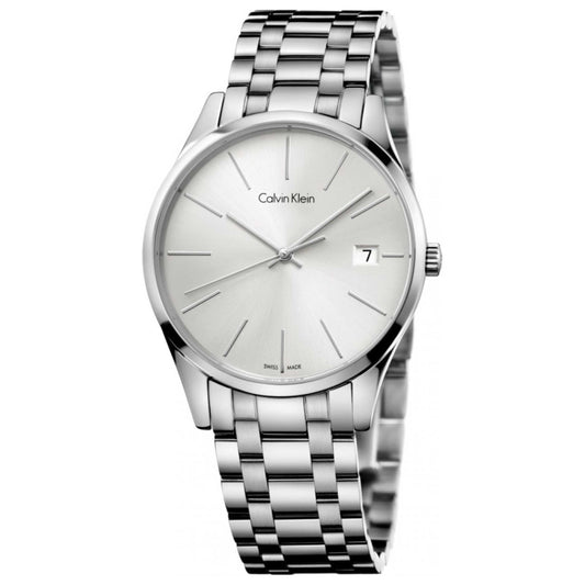 Front view of Calvin Klein Time Men's Swiss Quartz (Battery-Powered) Watch K4N23146