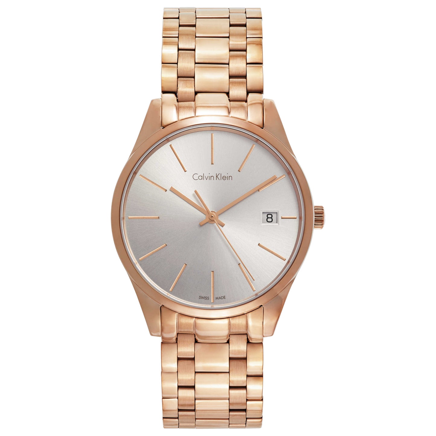 Front view of Calvin Klein Time Women's Swiss Quartz (Battery-Powered) Watch K4N23646