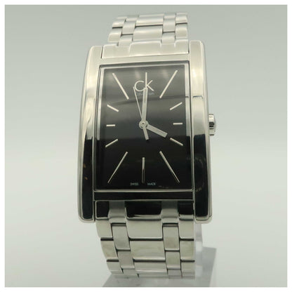 Front view of Calvin Klein Refine Men's Swiss Quartz (Battery-Powered) Watch K4P21141-PO