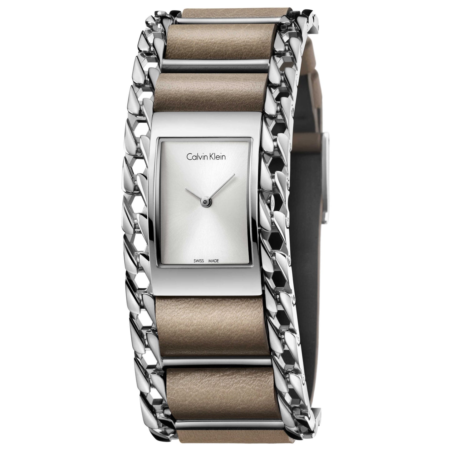 Front view of Calvin Klein Impeccable Women's Swiss Quartz (Battery-Powered) Watch K4R231X6