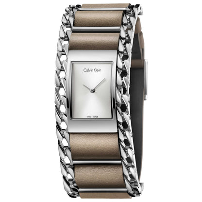Front view of Calvin Klein Impeccable Women's Swiss Quartz (Battery-Powered) Watch K4R231X6