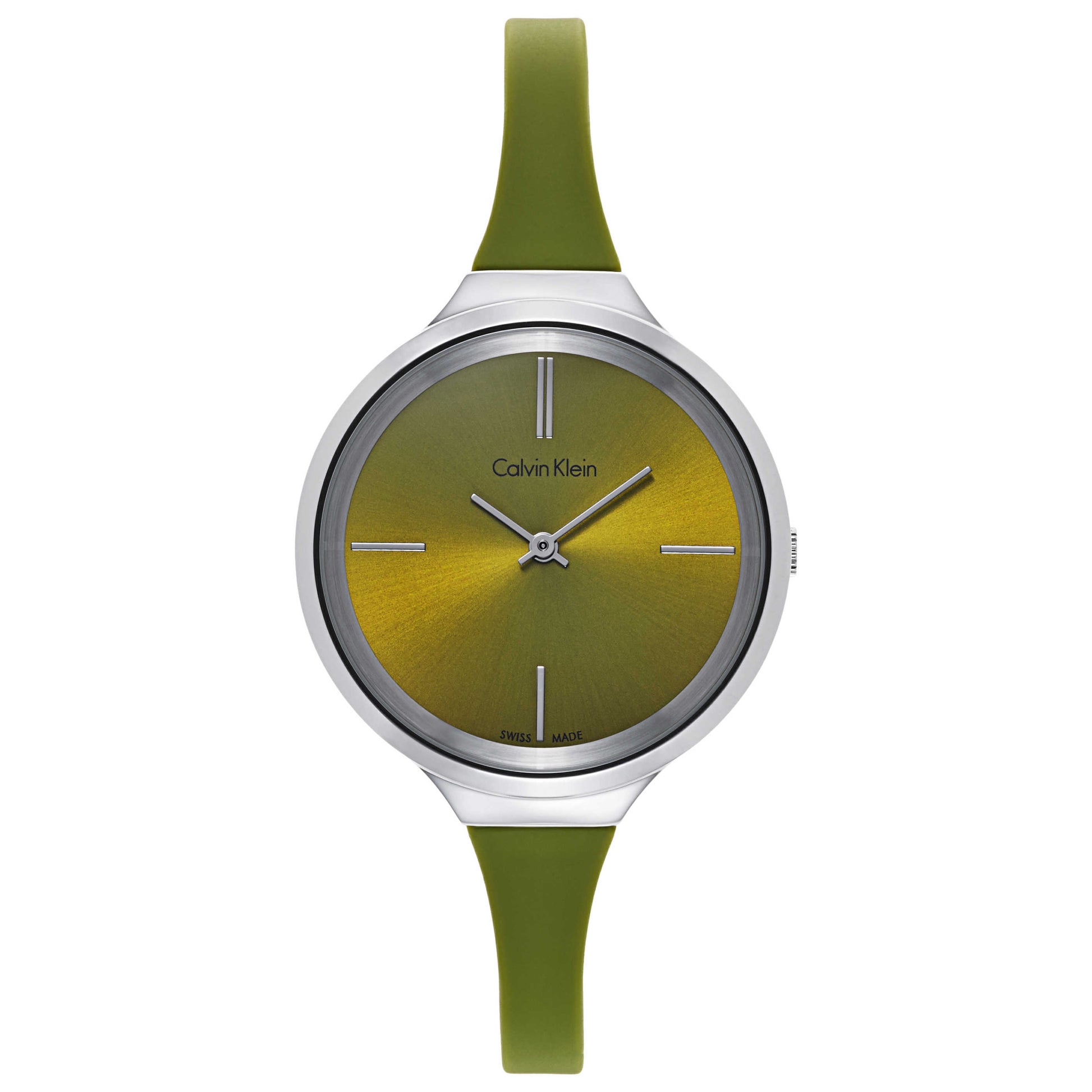 Front view of Calvin Klein Lively Women's Swiss Quartz (Battery-Powered) Watch K4U231WL