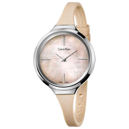 Front view of Calvin Klein Lively Women's Swiss Quartz (Battery-Powered) Watch K4U231XE