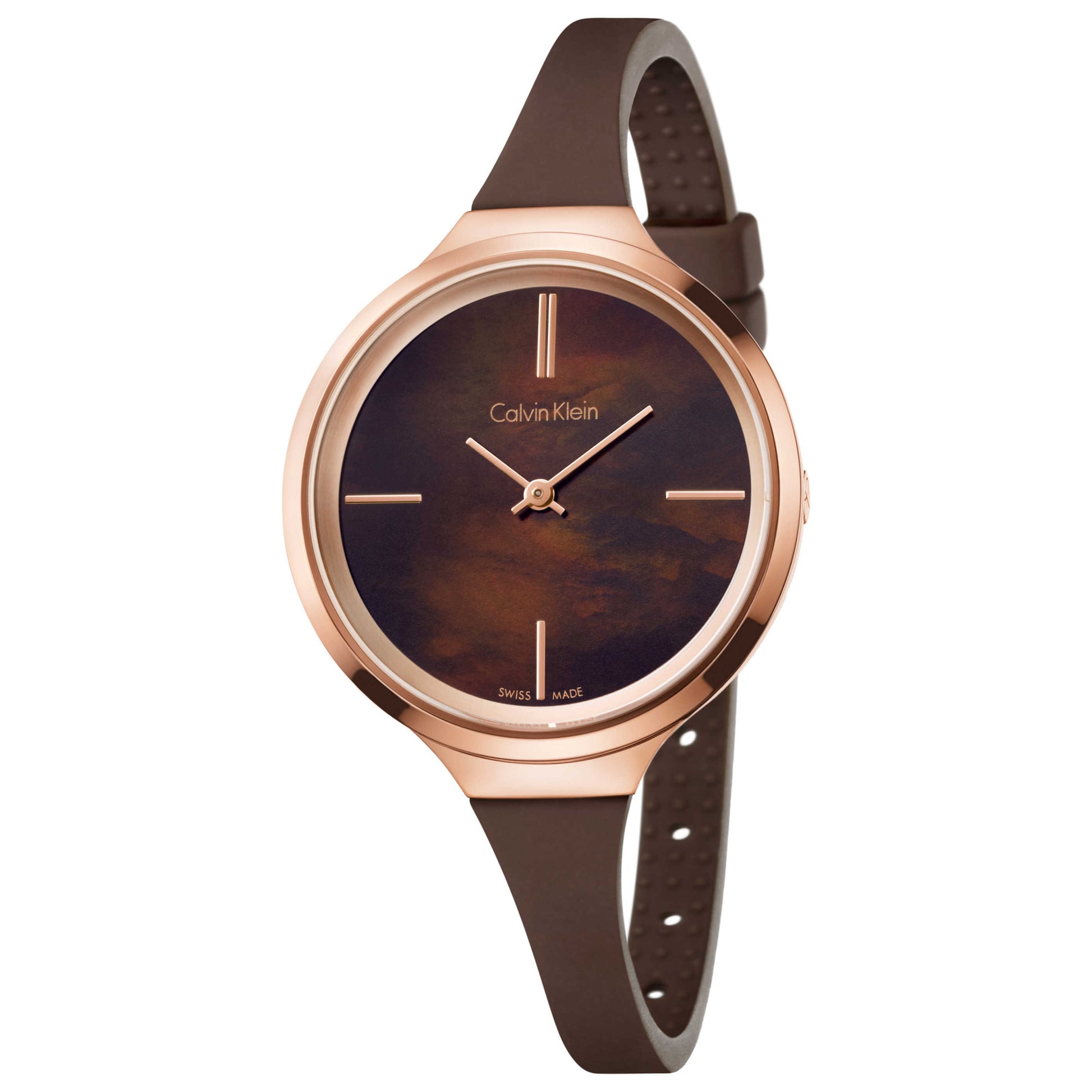 Front view of Calvin Klein Lively Women's Swiss Quartz (Battery-Powered) Watch K4U236FK