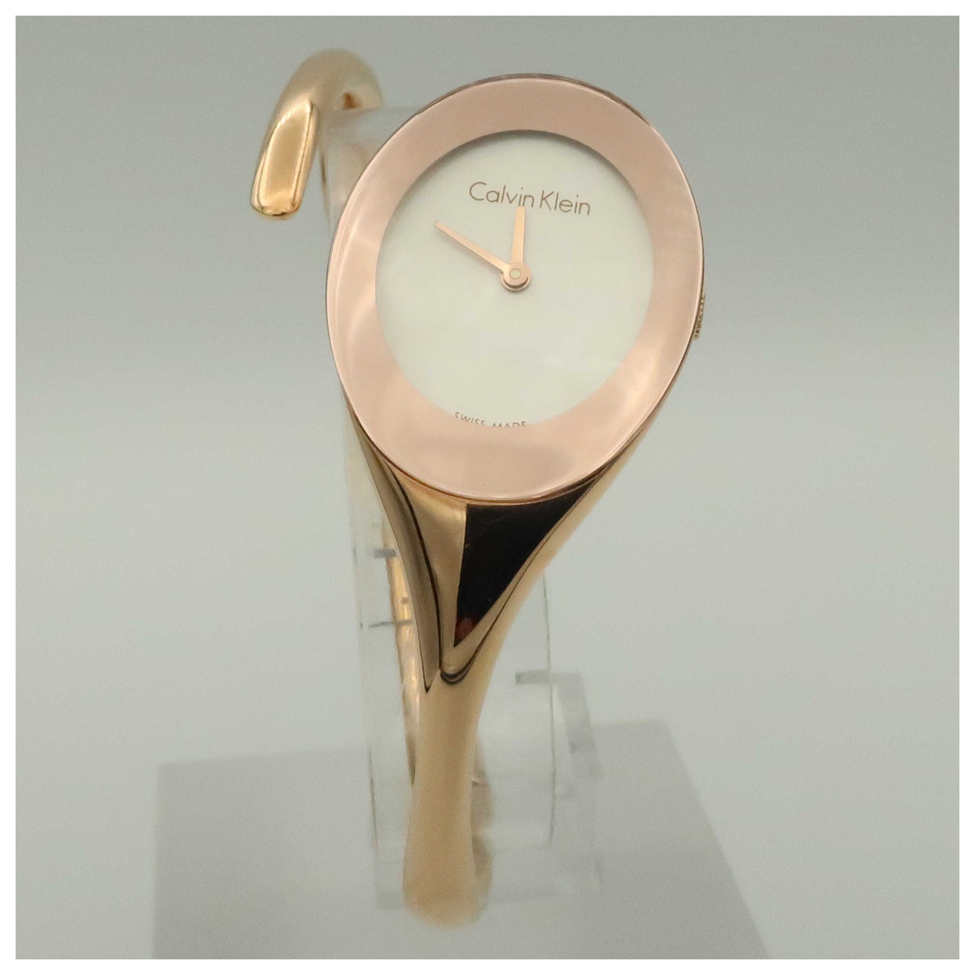 Front view of Calvin Klein Embrace Women's Swiss Quartz (Battery-Powered) Watch K4Y2L616-SDV