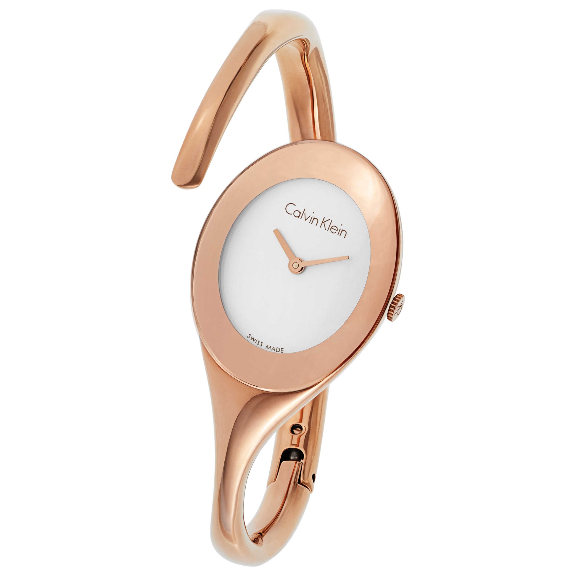 Front view of Calvin Klein Embrace Women's Swiss Quartz (Battery-Powered) Watch K4Y2L616