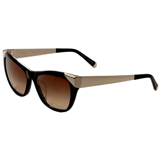 Front view of Kate Young Claire Women's Sunglasses K505-BLK-56