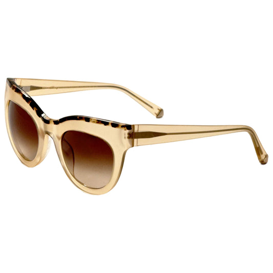 Front view of Kate Young Nikki Women's Sunglasses K520-CHA-50