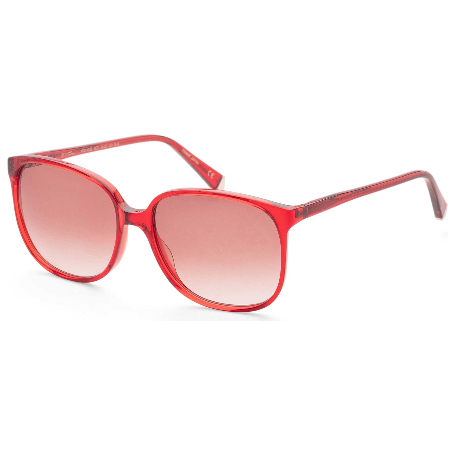 Front view of Kate Young For Tura Women's Sunglasses K525-RED-54