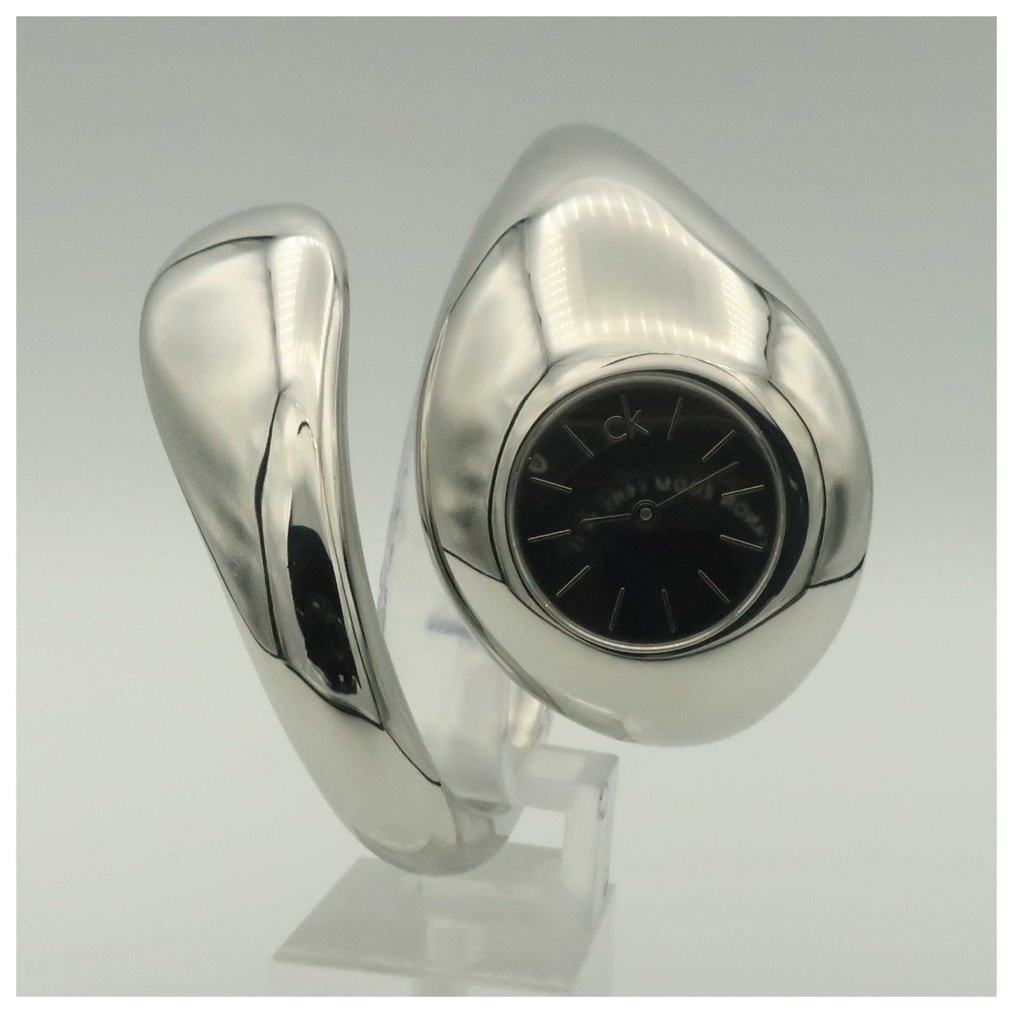 Front view of Calvin Klein Hypnotic Women's Swiss Quartz (Battery-Powered) Watch K5424108-SDV