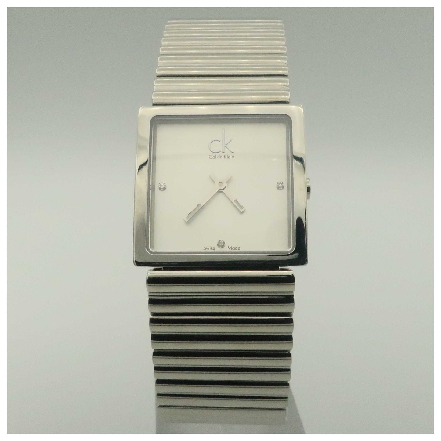 Front view of Calvin Klein Spotlight Women's Swiss Quartz (Battery-Powered) Watch K5623126-SDV