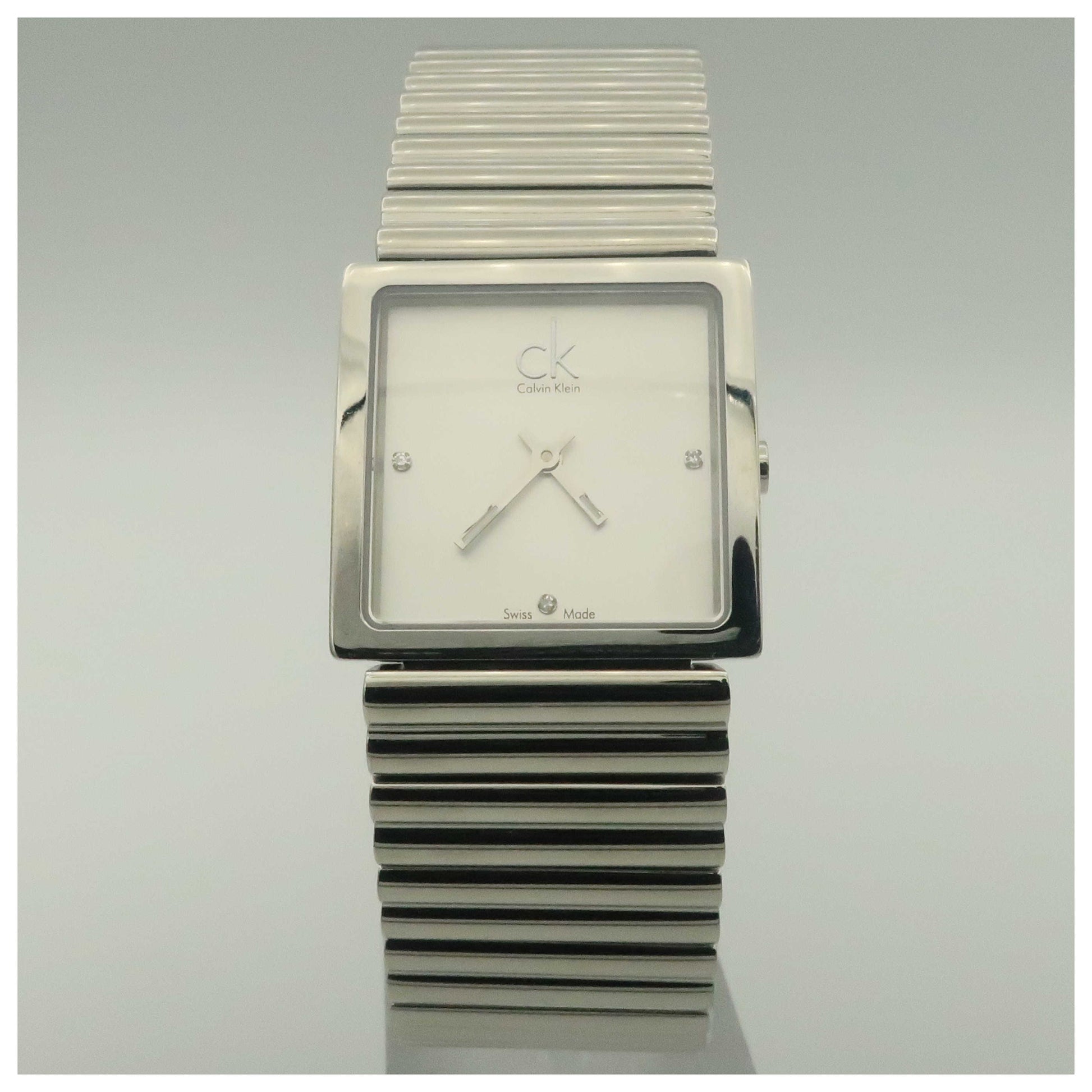 Front view of Calvin Klein Spotlight Women's Swiss Quartz (Battery-Powered) Watch K5623126-SDV