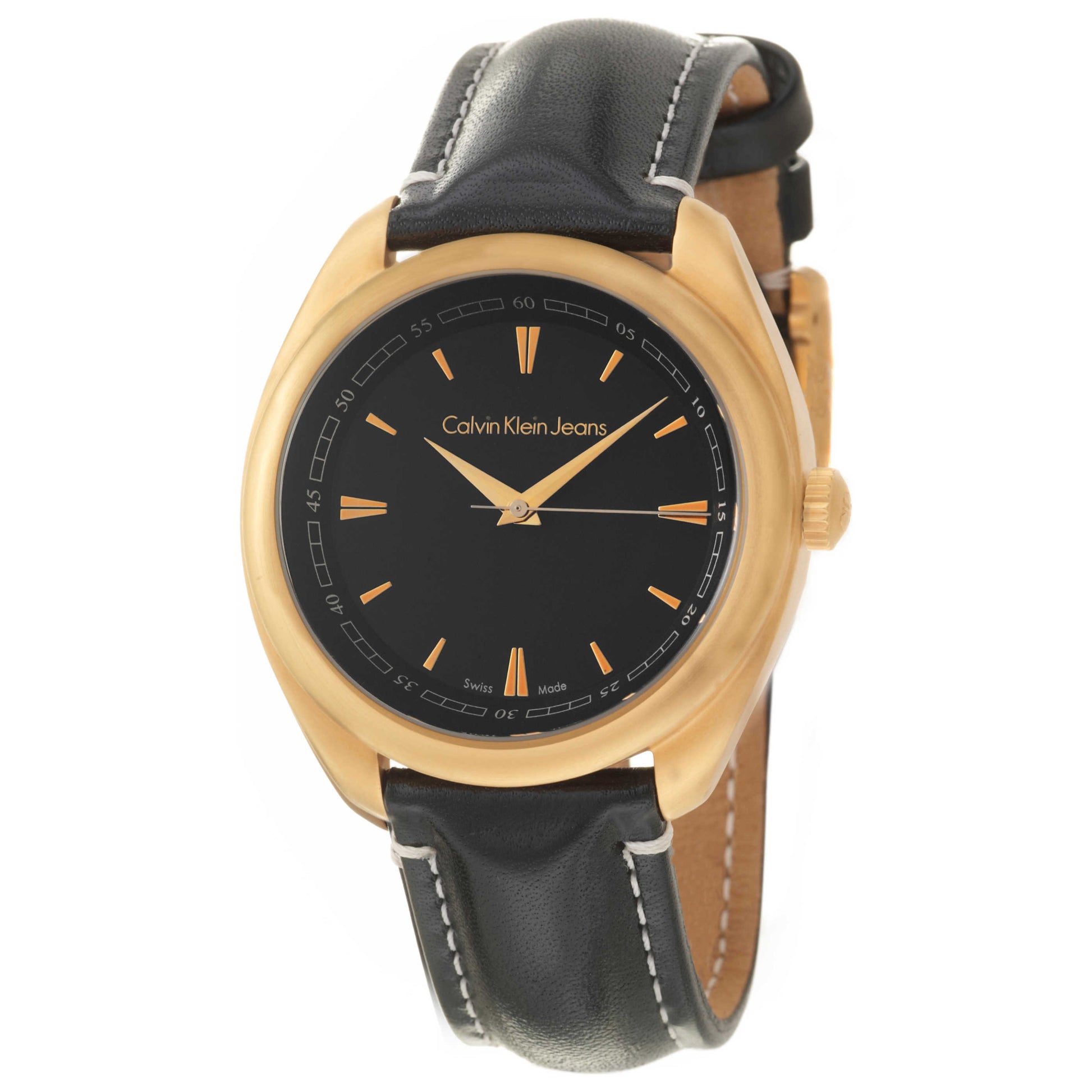 Front view of Calvin Klein Jeans Impulse Men's Swiss Quartz (Battery-Powered) Watch K5811402