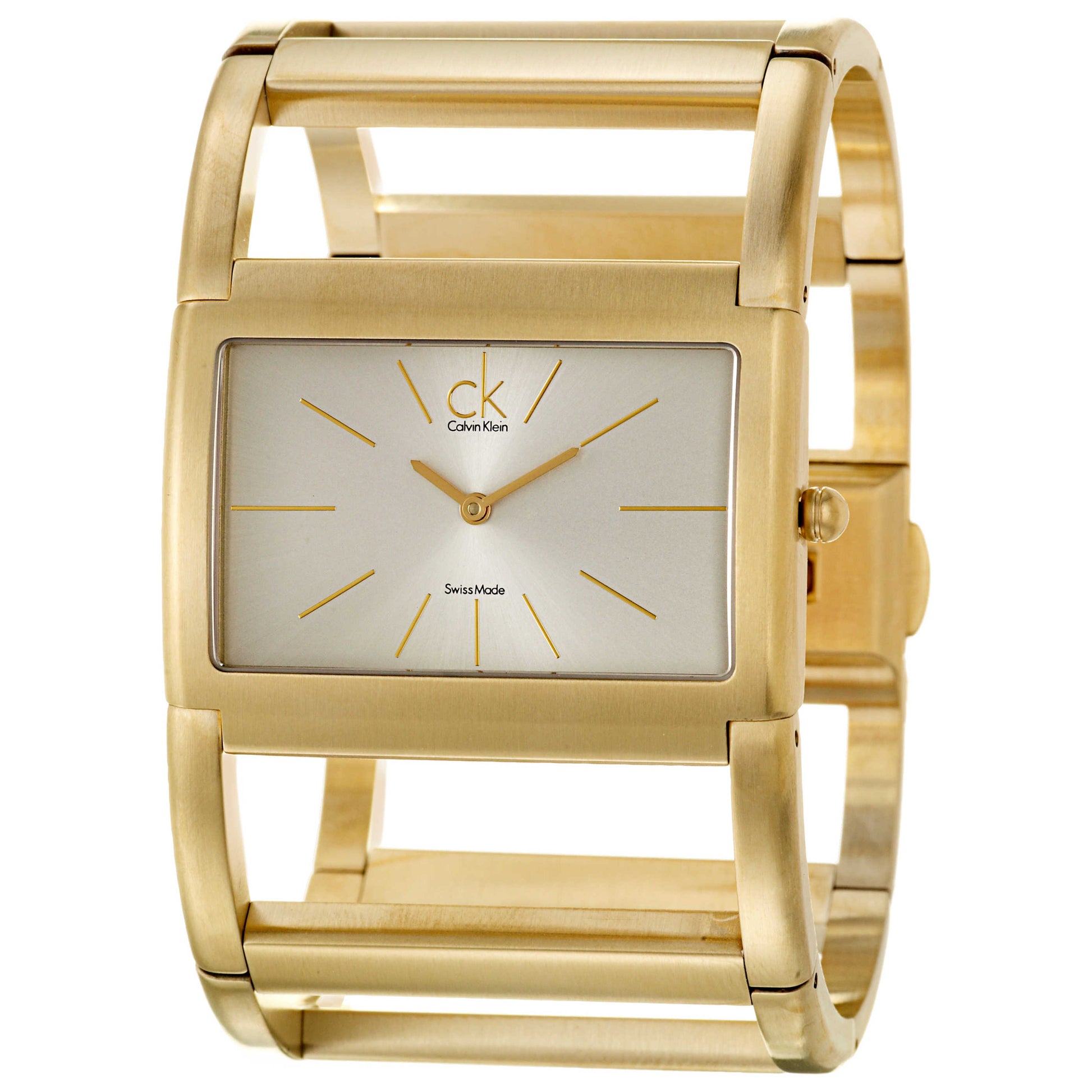 Front view of Calvin Klein Dress Women's Swiss Quartz (Battery-Powered) Watch K5911220