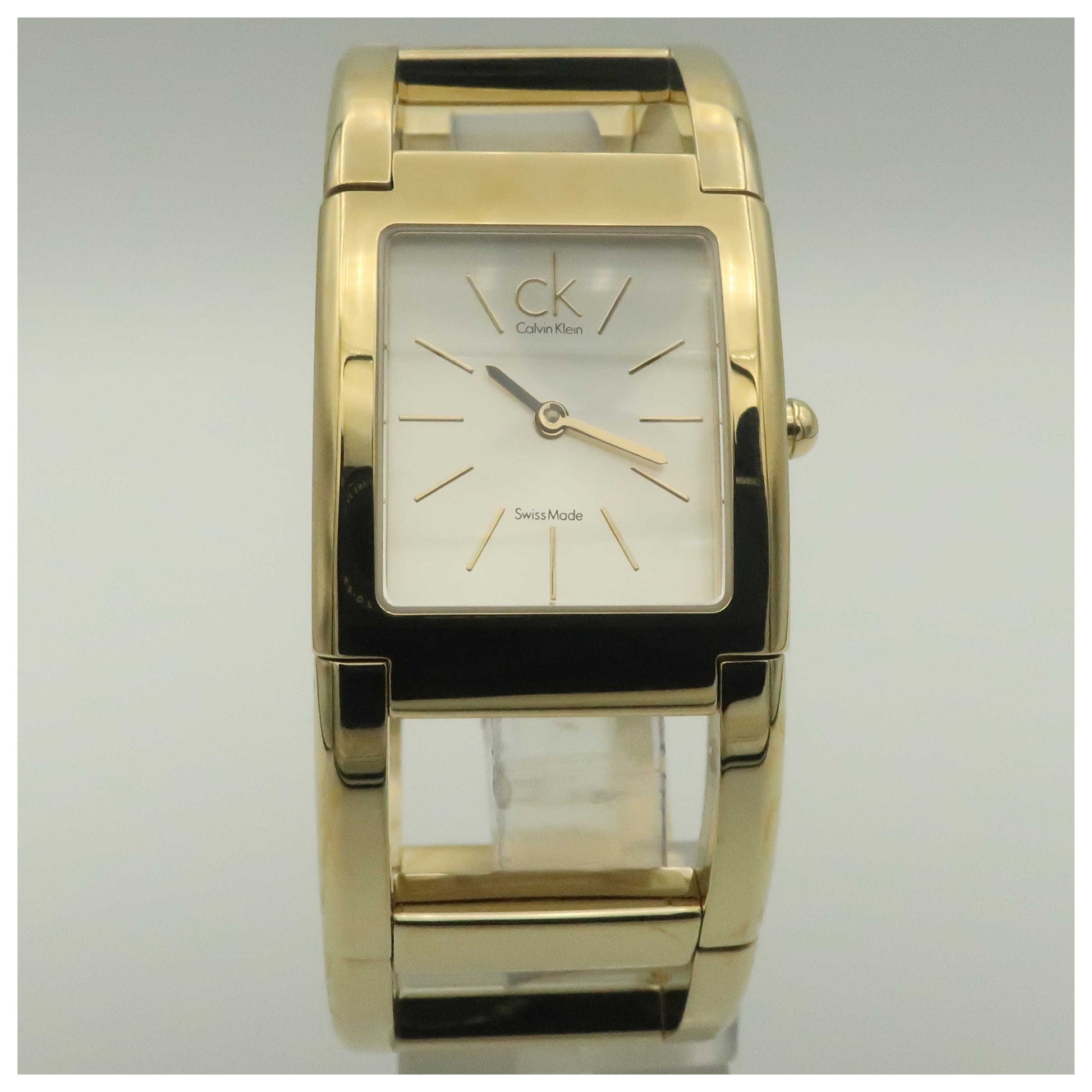 Front view of Calvin Klein Dress Women's Swiss Quartz (Battery-Powered) Watch K5922220-SD