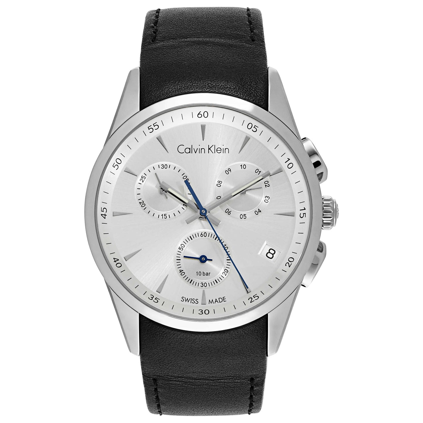 Front view of Calvin Klein Bold Men's Swiss Quartz (Battery-Powered) Watch K5A271C6