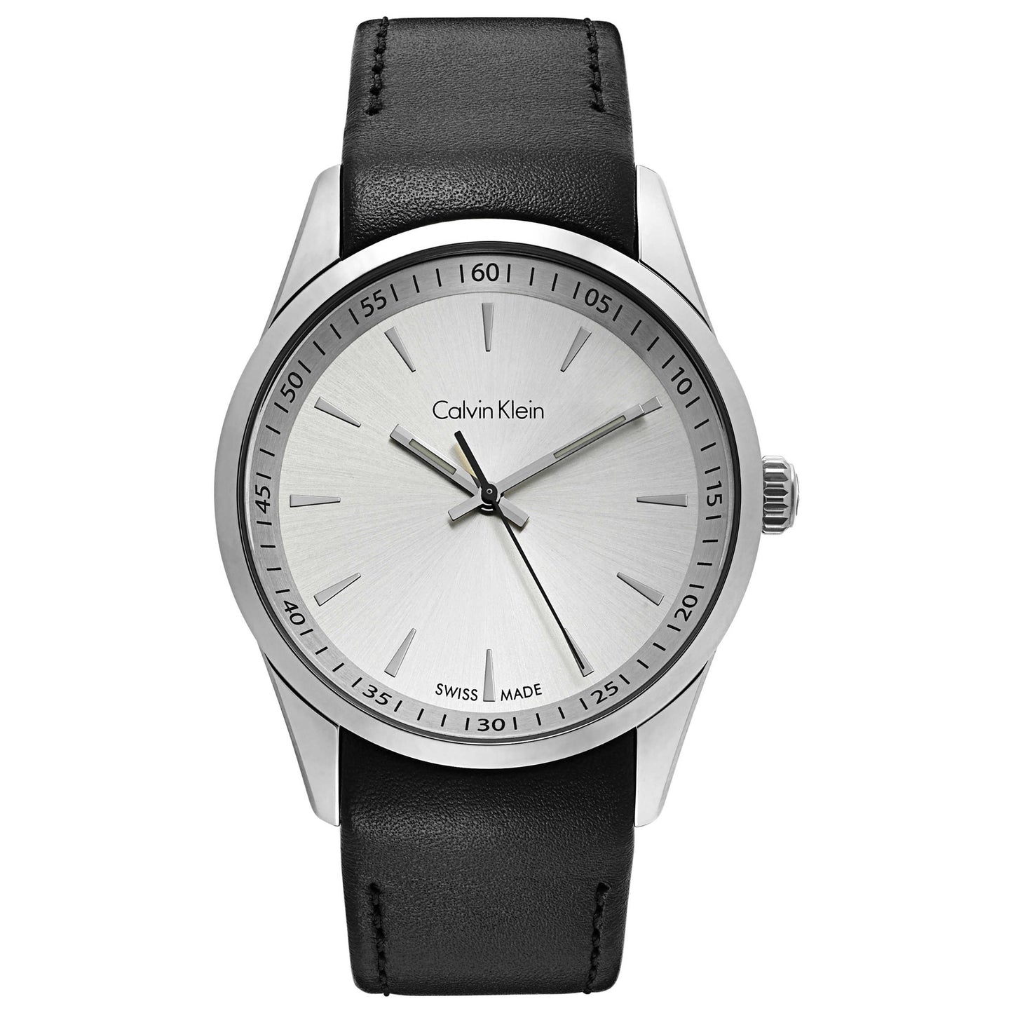 Front view of Calvin Klein Bold Men's Swiss Quartz (Battery-Powered) Watch K5A311C6