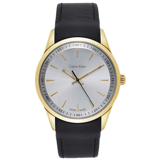 Front view of Calvin Klein Bold Men's Swiss Quartz (Battery-Powered) Watch K5A315C6