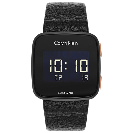 Front view of Calvin Klein Future Men's Swiss Quartz (Battery-Powered) Watch K5C11XC1