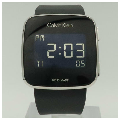 Front view of Calvin Klein Future Men's Swiss Quartz (Battery-Powered) Watch K5C21TD1-PO
