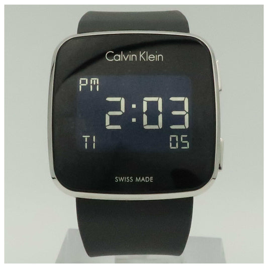 Front view of Calvin Klein Future Men's Swiss Quartz (Battery-Powered) Watch K5C21TD1-PO