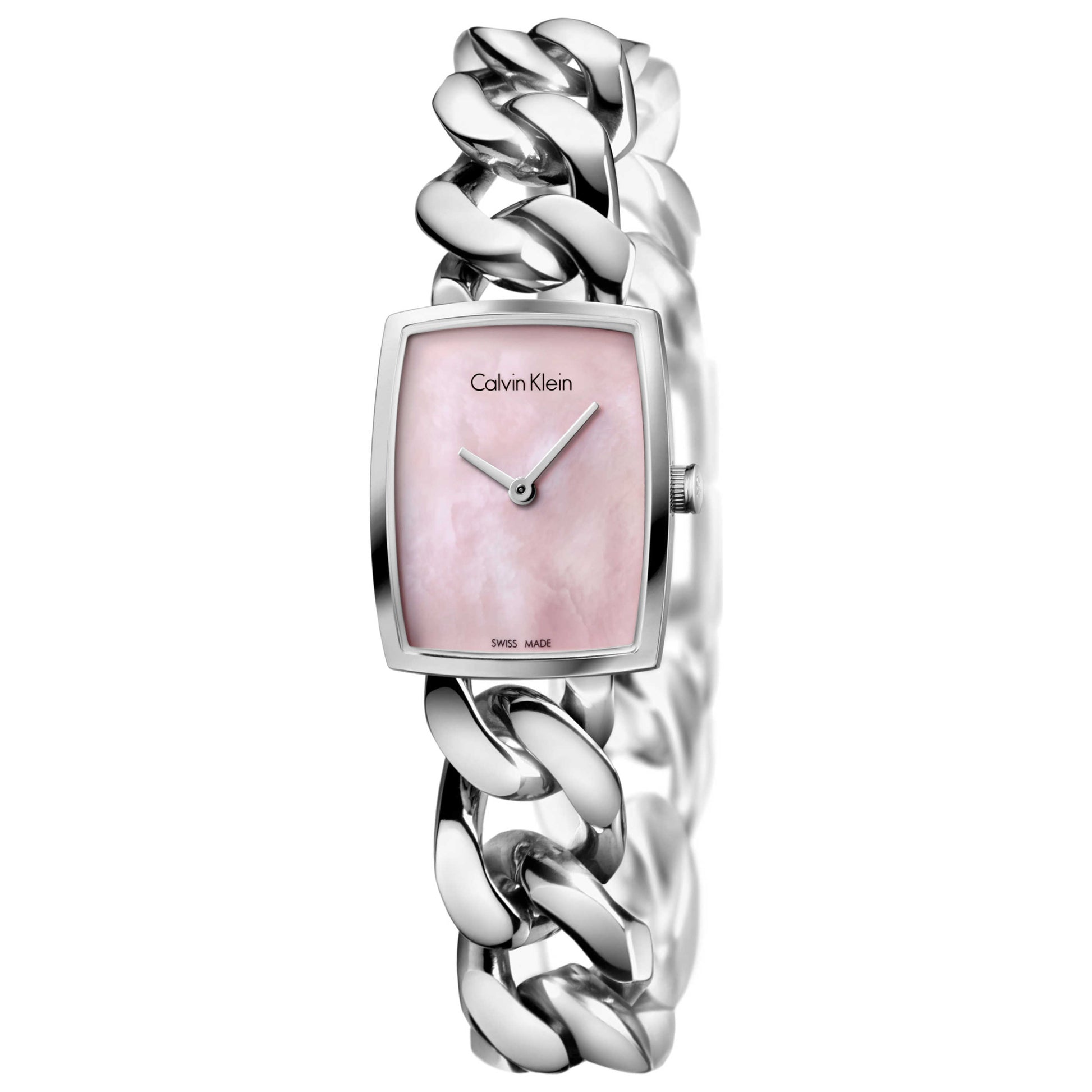 Front view of Calvin Klein Amaze Women's Swiss Quartz (Battery-Powered) Watch K5D2L12E