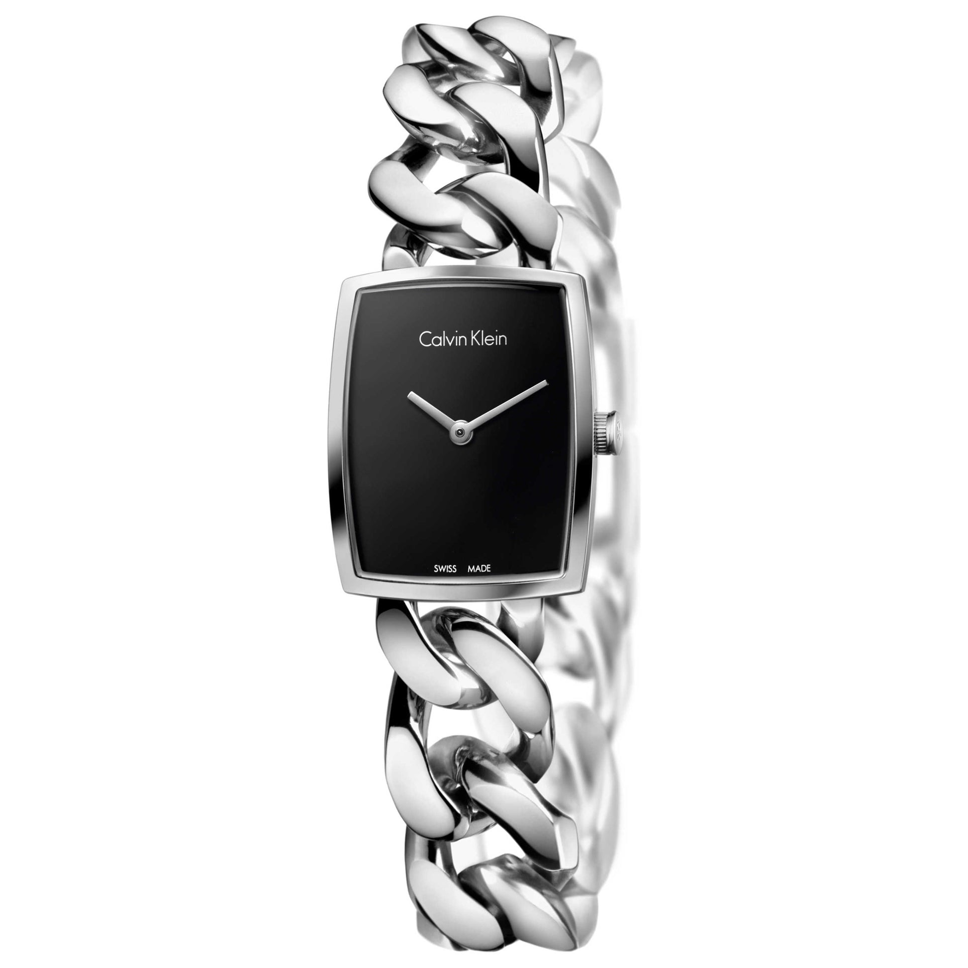 Front view of Calvin Klein Amaze Women's Swiss Quartz (Battery-Powered) Watch K5D2M121
