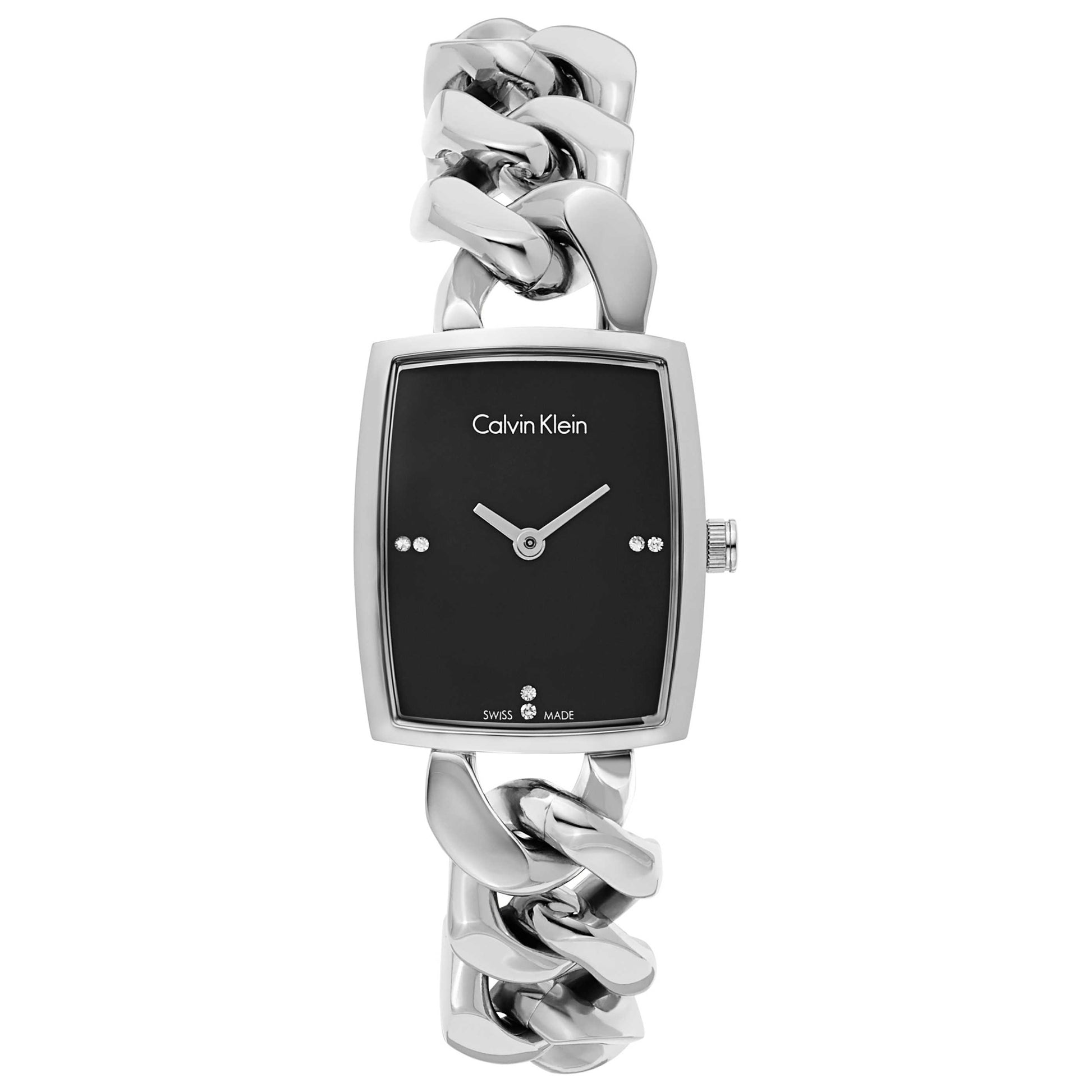 Front view of Calvin Klein Amaze Women's Swiss Quartz (Battery-Powered) Watch K5D2M12T