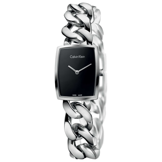 Front view of Calvin Klein Amaze Women's Swiss Quartz (Battery-Powered) Watch K5D2S121