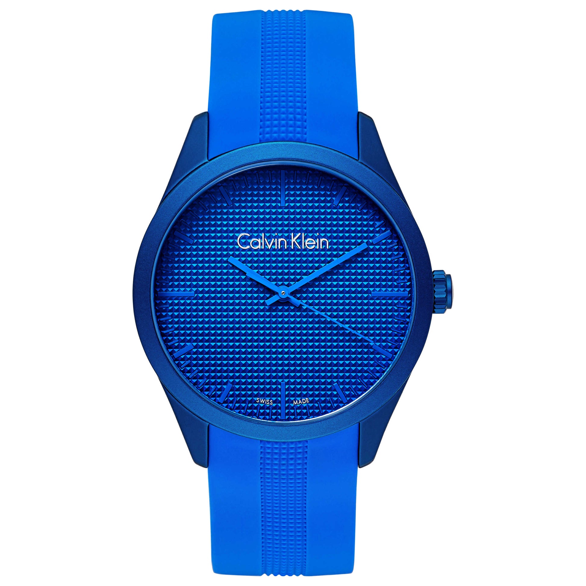 Front view of Calvin Klein Color Men's Swiss Quartz (Battery-Powered) Watch K5E517VN