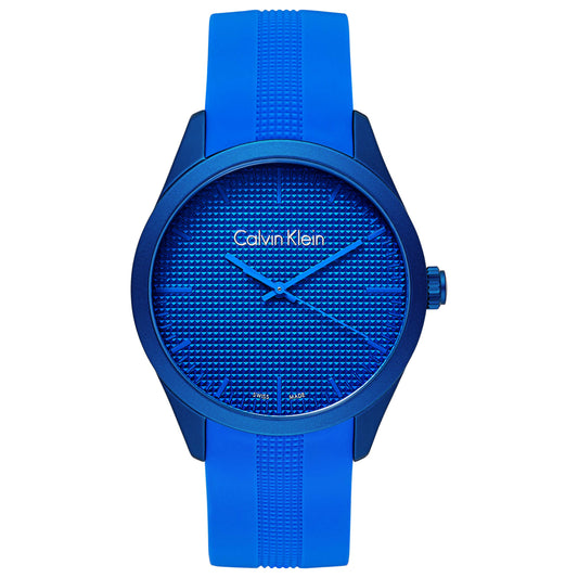 Front view of Calvin Klein Color Men's Swiss Quartz (Battery-Powered) Watch K5E517VN