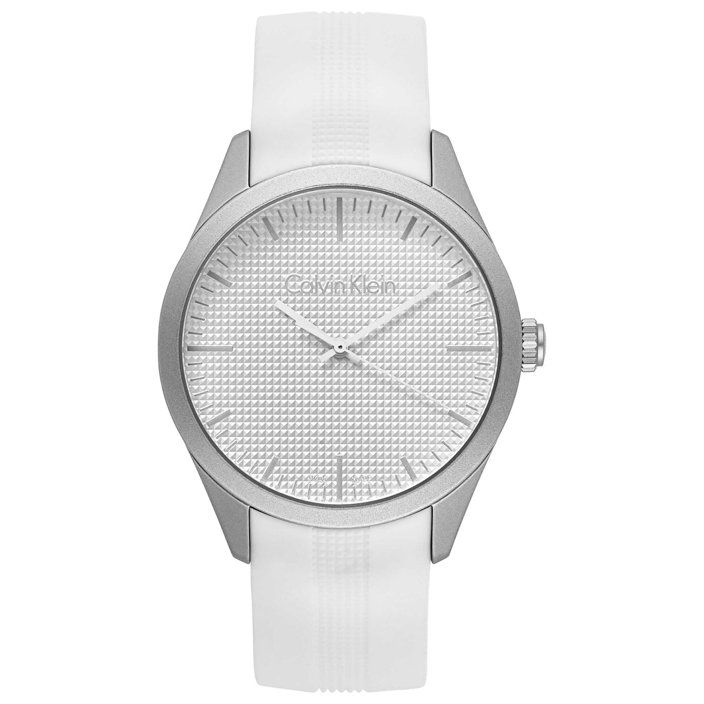 Front view of Calvin Klein Color Men's Swiss Quartz (Battery-Powered) Watch K5E51FM6