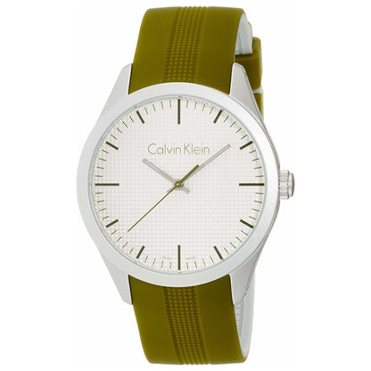 Front view of Calvin Klein Color Men's Swiss Quartz (Battery-Powered) Watch K5E51FW6