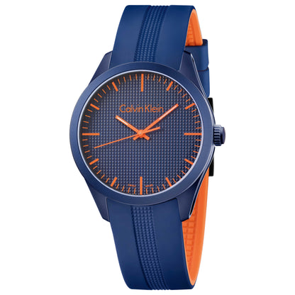 Front view of Calvin Klein Color Men's Swiss Quartz (Battery-Powered) Watch K5E51GVN