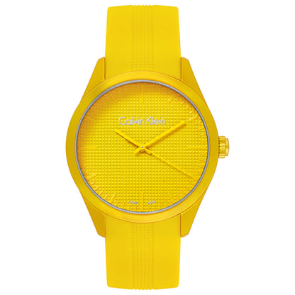 Front view of Calvin Klein Color Men's Swiss Quartz (Battery-Powered) Watch K5E51HFY