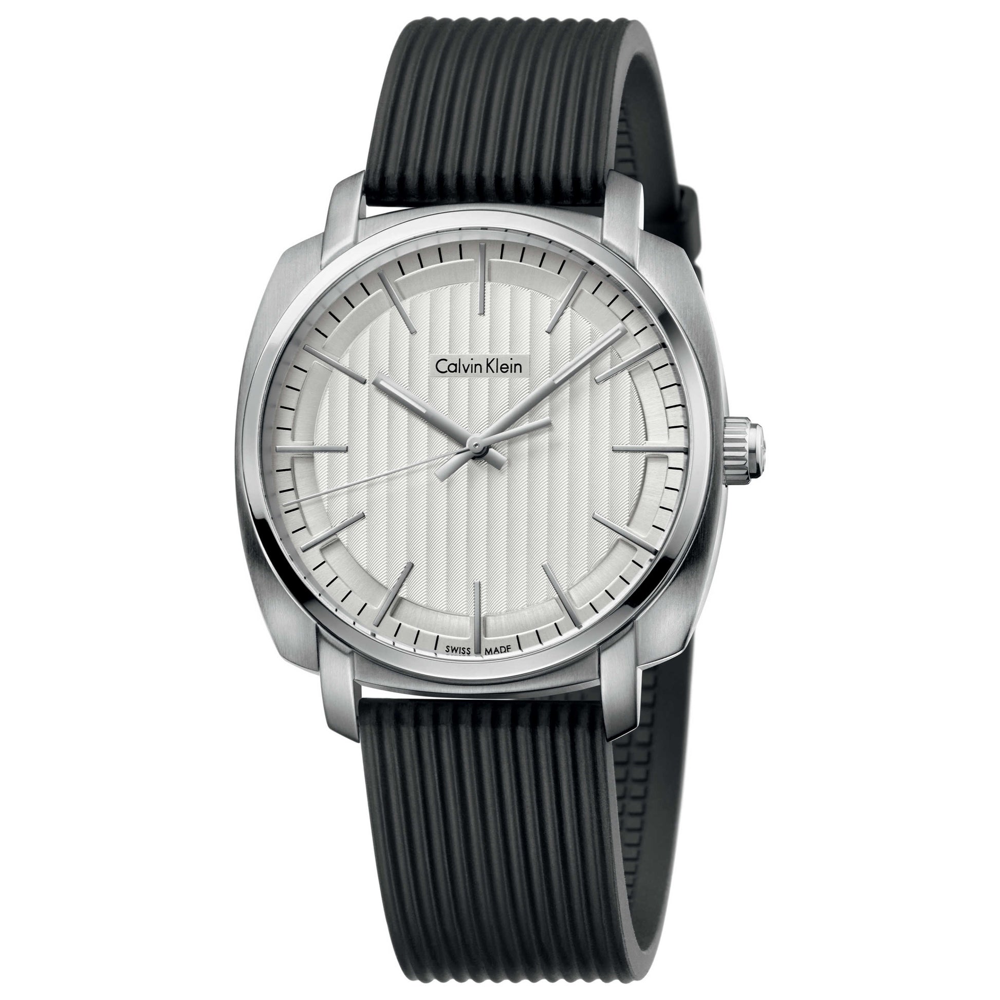 Front view of Calvin Klein Highline Men's Swiss Quartz (Battery-Powered) Watch K5M311D6