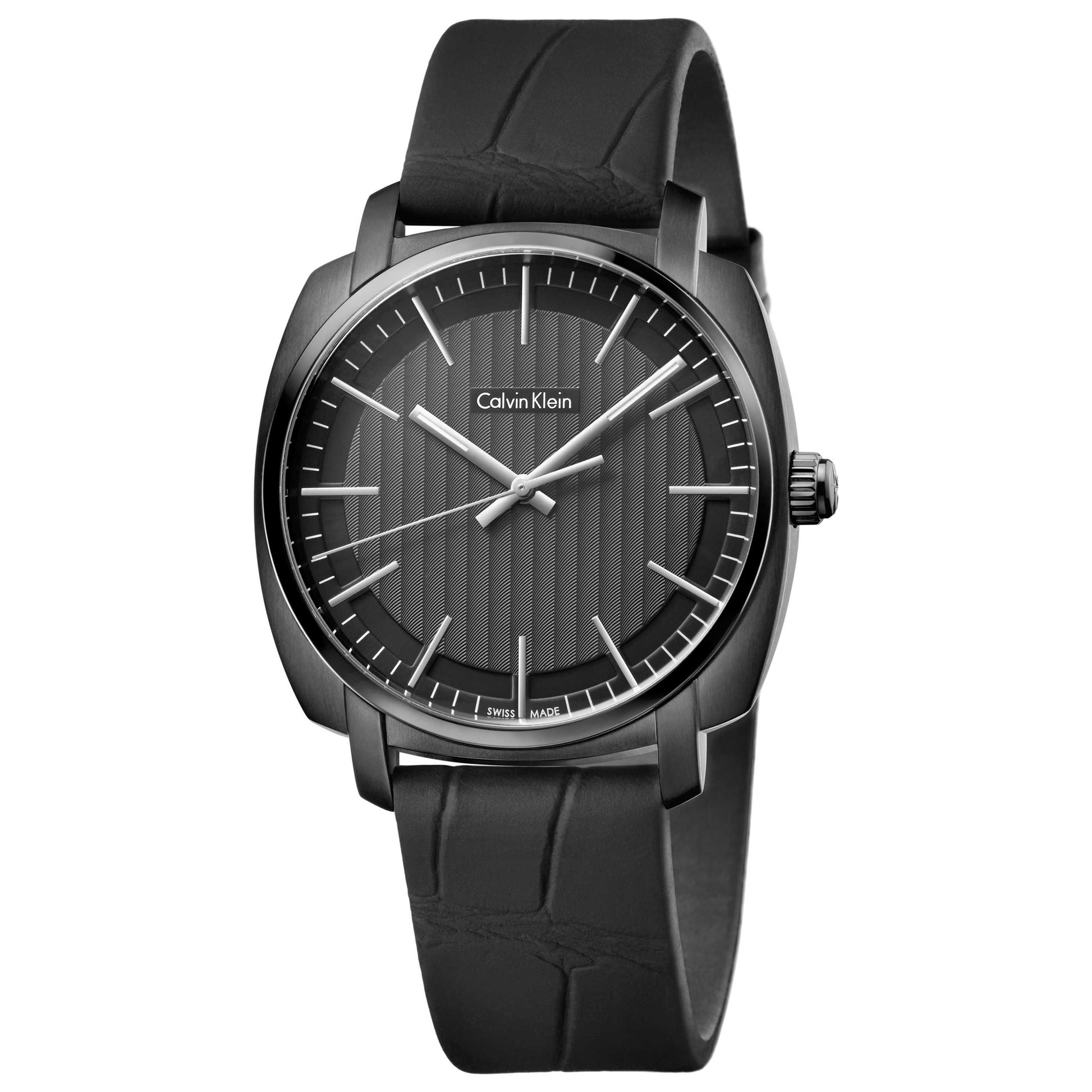 Front view of Calvin Klein Highline Men's Swiss Quartz (Battery-Powered) Watch K5M314C1