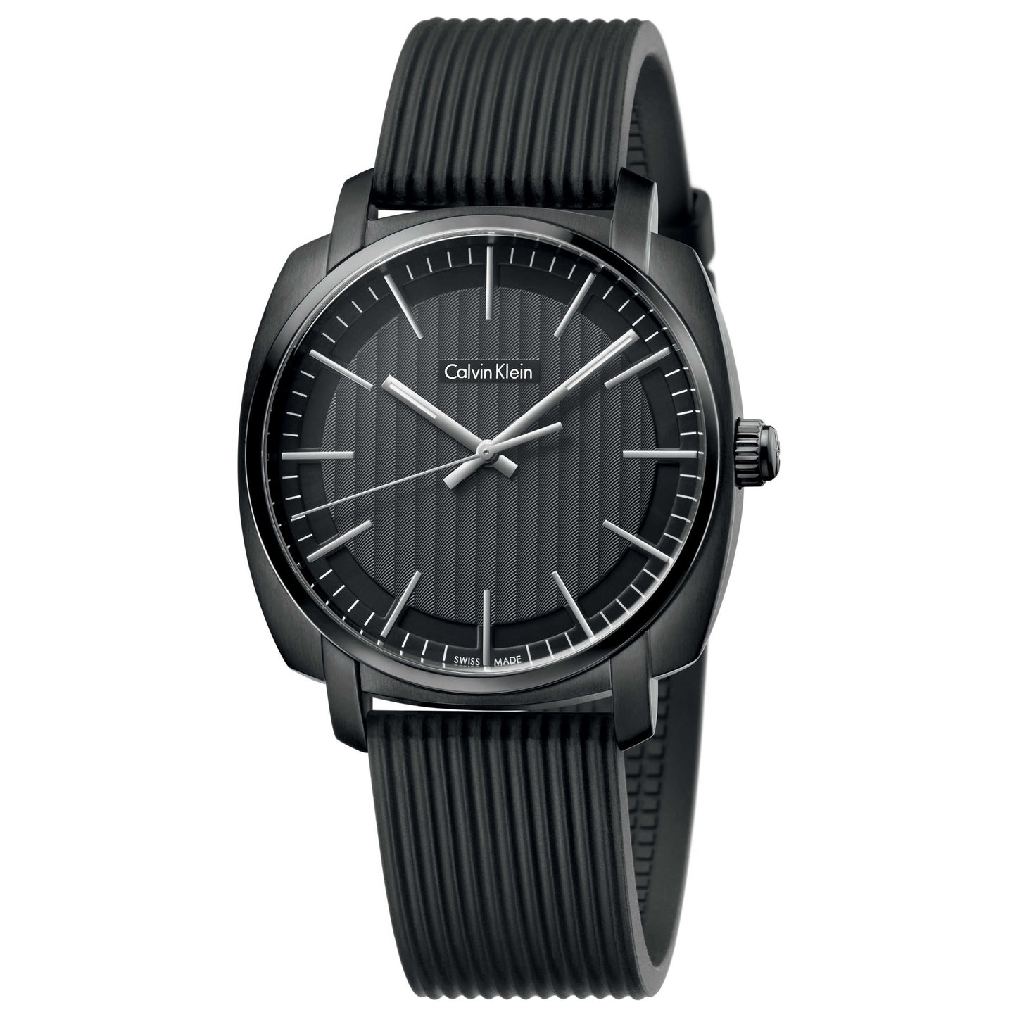 Front view of Calvin Klein Highline Men's Swiss Quartz (Battery-Powered) Watch K5M314D1